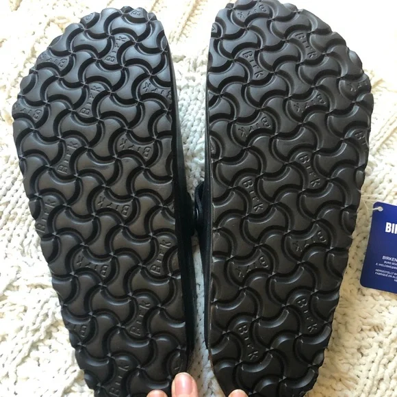 NWT Birkenstock Black Boston’s - Picture 4 of 5